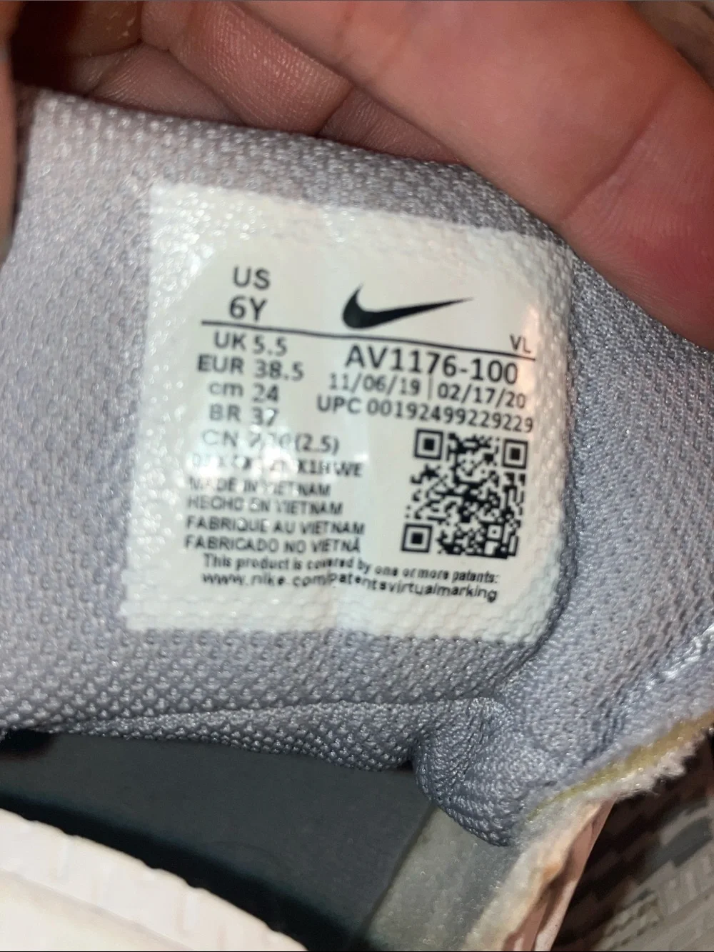 Nike Alpha Menace Pro ll White Football Cleats with Black Swoosh and Alpha Strap